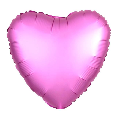 18 Inc Kalp Pembe Renk Folyo Balon 10578 Min