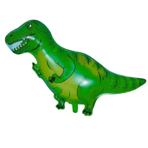T Rex Jurassic Dinazor Yesil Folyo Balon 11802 Min