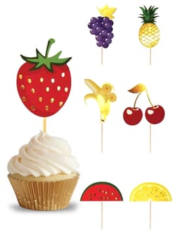 Meyve Temali Kurdan Cupcake Kurdani Pa