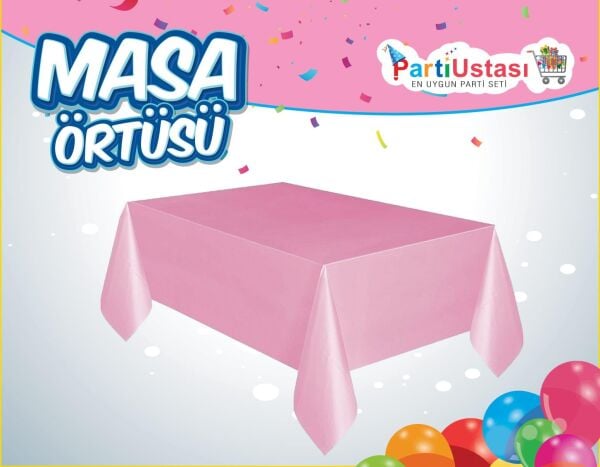 Duz Masa Ortusu Pembe 80 Min