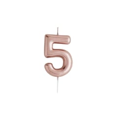 5 Rose Gold Rakam Mum9 Cm 27c