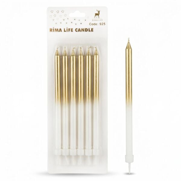 Mum Ithal 15 Cm No 935 Beyaz Gold 2501 Min