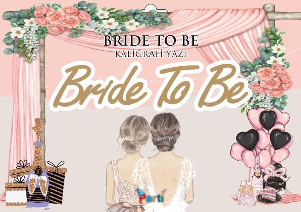 Koreografi Yeni Banner Bride To Be Gold 2634 Min