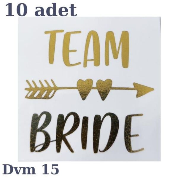 Dovme Team Bride Altin No 15 714 Min