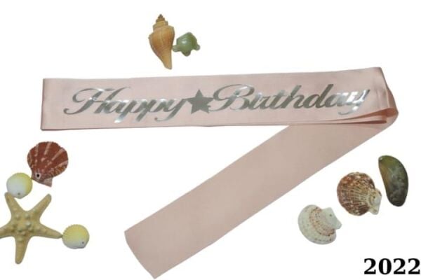 Kusak Happy Birtday Pembe Gumus 617 Min