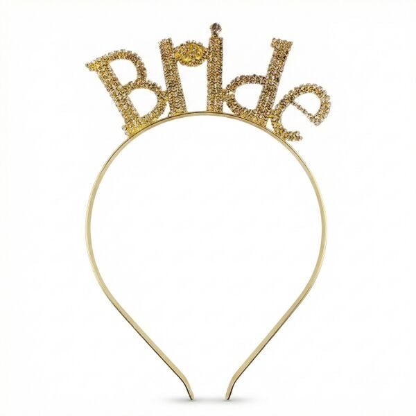 Tac Tasli Metal Bride Kalin Gold 2879 Min