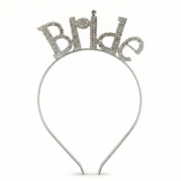 Tac Tasli Metal Bride Kalin Gumus 2878 Min