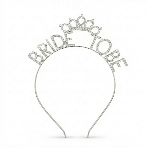 Tac Tasli Metal Bride To Be Kralice Gumus 2890 Min