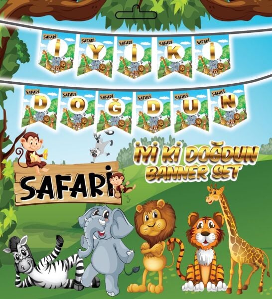 Yazi Zarf Banner Safari Yeni 298 Min