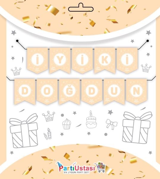Yazi Zarf Banner Soft Krem 279 Min